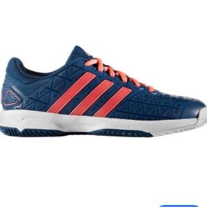 Adidas Blue and Pink Sneakers with Mesh Upper / size 1